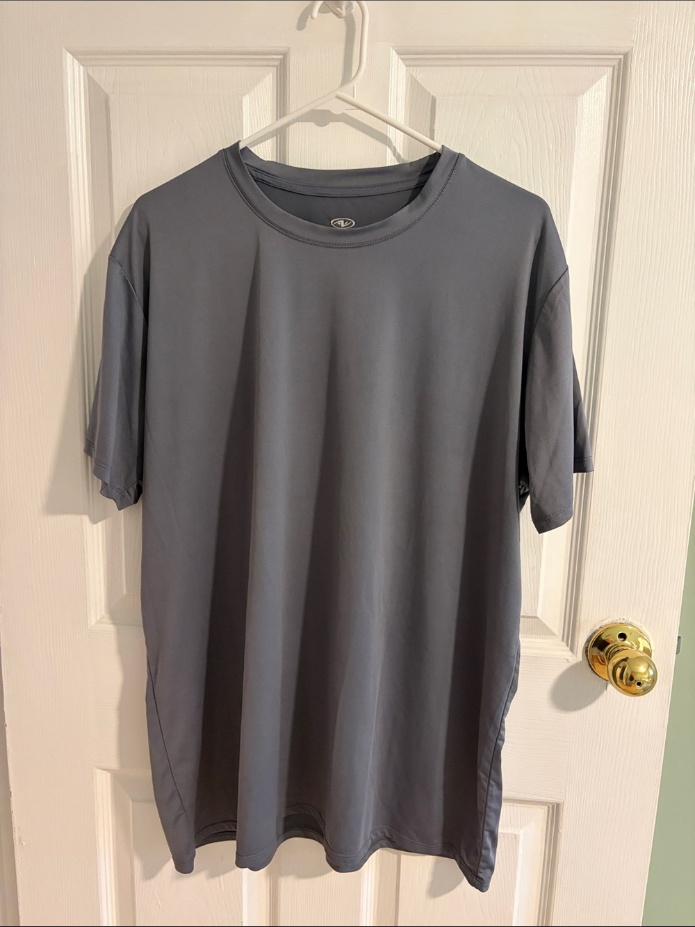 Athletic Works Gray Short Sleeve Performance Tee